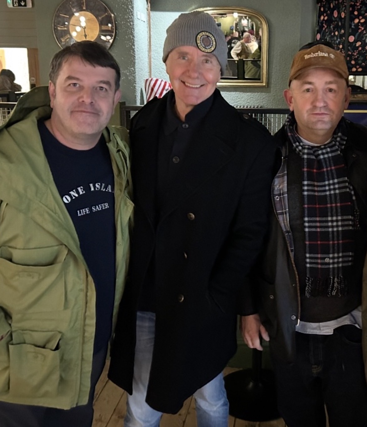 Tony Rivers and Irvine Welsh